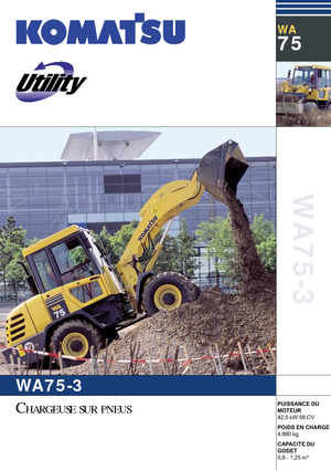 Utovarivači na kotačima Komatsu WA75-3 Fleet