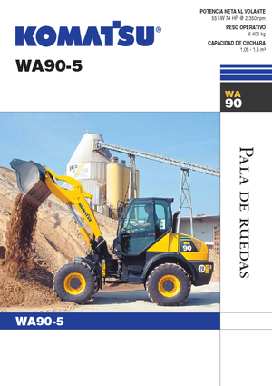 Utovarivači na kotačima Komatsu WA90-5