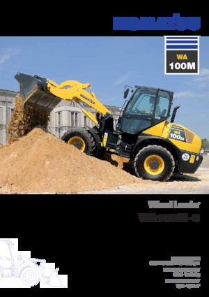 Utovarivači na kotačima Komatsu WA100M-6