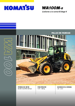 Utovarivači na kotačima Komatsu WA100M-8E0