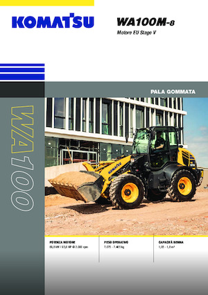 Utovarivači na kotačima Komatsu WA100M-8E0