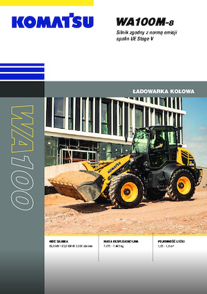 Utovarivači na kotačima Komatsu WA100M-8E0