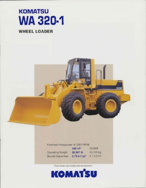 Utovarivači na kotačima Komatsu WA320-1