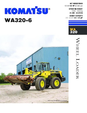 Utovarivači na kotačima Komatsu WA320-6
