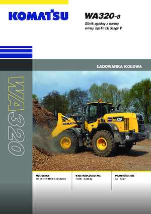 Utovarivači na kotačima Komatsu WA320-8E0