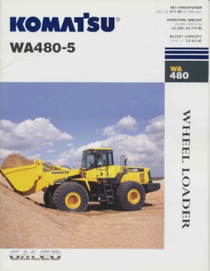 Utovarivači na kotačima Komatsu WA470-7