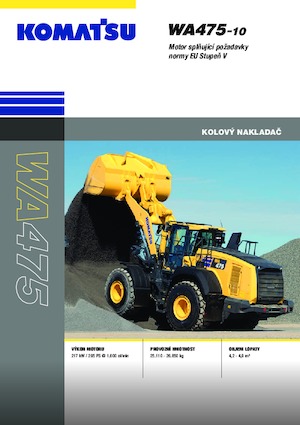 Utovarivači na kotačima Komatsu WA475-10E0