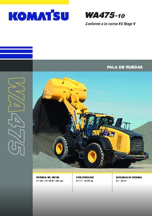 Utovarivači na kotačima Komatsu WA475-10E0