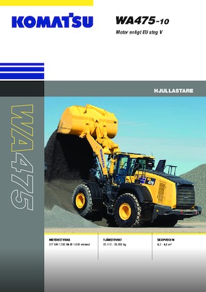 Utovarivači na kotačima Komatsu WA475-10E0