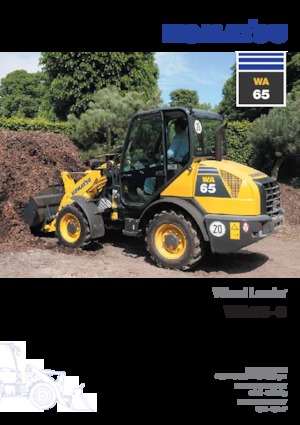 Utovarivači na kotačima Komatsu WA65-6
