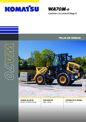 Utovarivači na kotačima Komatsu WA70M-8E0