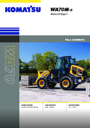 Utovarivači na kotačima Komatsu WA70M-8E0