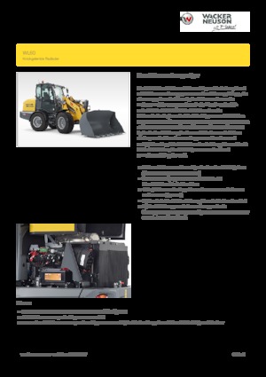 Utovarivači na kotačima Wacker Neuson WL60