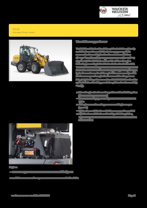 Utovarivači na kotačima Wacker Neuson WL60