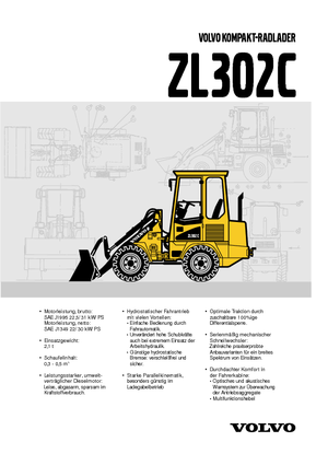Utovarivači na kotačima Volvo ZL 302 C Pro