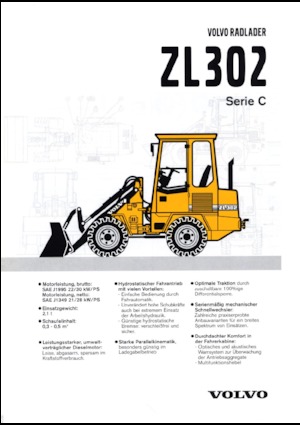 Utovarivači na kotačima Volvo ZL 302