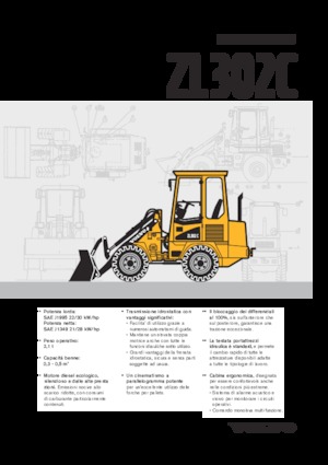 Utovarivači na kotačima Volvo ZL 302