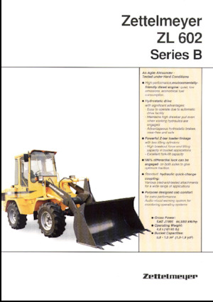 Utovarivači na kotačima Zettelmeyer ZL 602 B