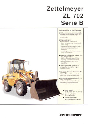 Utovarivači na kotačima Zettelmeyer ZL 702 B