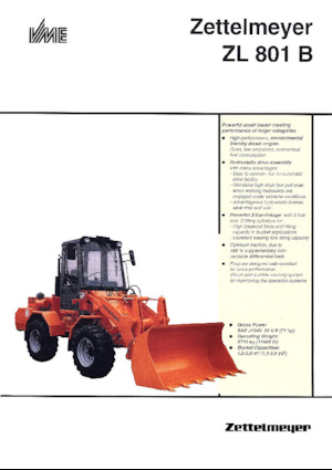 Utovarivači na kotačima Zettelmeyer ZL 801 B