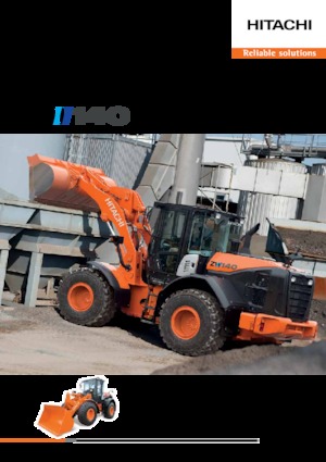 Utovarivači na kotačima Hitachi ZW140-5B