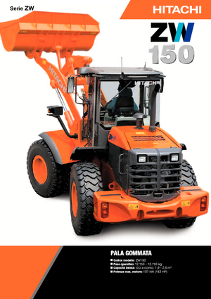 Utovarivači na kotačima Hitachi ZW 150