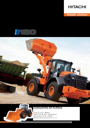 Utovarivači na kotačima Hitachi ZW 180-5