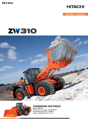 Utovarivači na kotačima Hitachi ZW 310-5