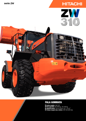 Utovarivači na kotačima Hitachi ZW 310