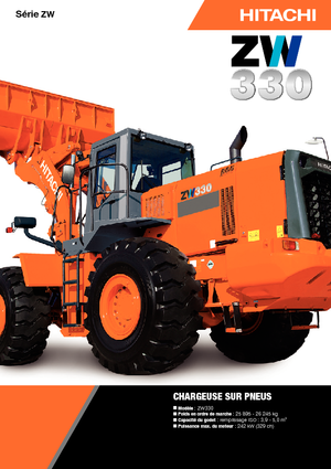 Utovarivači na kotačima Hitachi ZW 330