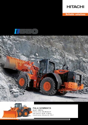 Utovarivači na kotačima Hitachi ZW 550-5