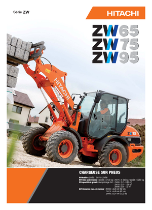 Utovarivači na kotačima Hitachi ZW 75