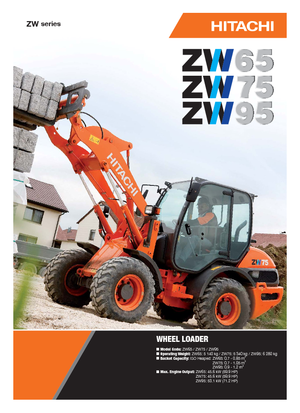 Utovarivači na kotačima Hitachi ZW 75