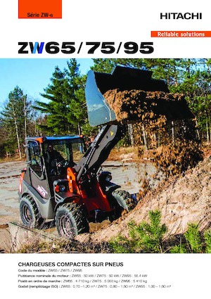 Utovarivači na kotačima Hitachi ZW75-6