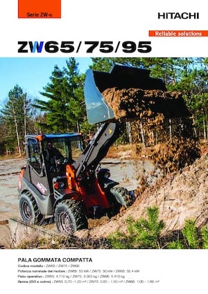 Utovarivači na kotačima Hitachi ZW95-6