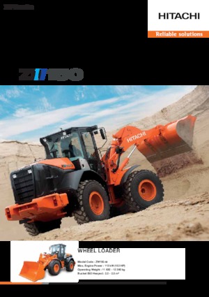 Utovarivači na kotačima Hitachi ZW150-5B