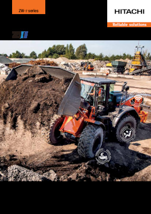 Utovarivači na kotačima Hitachi ZW220-7