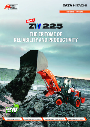 Utovarivači na kotačima Hitachi ZW225