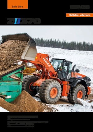 Utovarivači na kotačima Hitachi ZW370-6