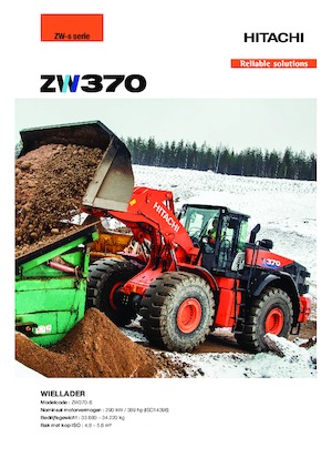 Utovarivači na kotačima Hitachi ZW370-6