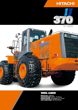 Utovarivači na kotačima Hitachi ZW370-G