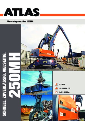 Bageri na kotačima Atlas 250 MH
