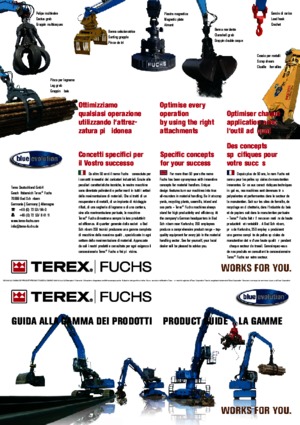 Rukovanje materijalom Terex-Fuchs MHL 380 D