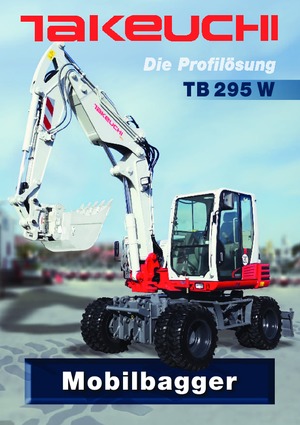 Bageri na kotačima Takeuchi TB 295 W