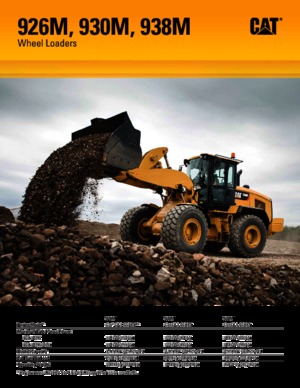 Utovarivači na kotačima Caterpillar 930M