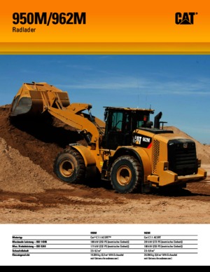 Utovarivači na kotačima Caterpillar 950M