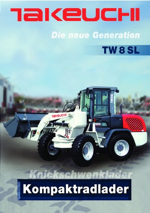 Utovarivači na kotačima Takeuchi TW 8 SL