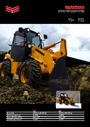 Utovarivači na kotačima Yanmar V8 