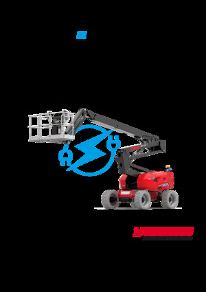 Zglobna podizna platforma na kotačima Manitou 200 ATJ e CR