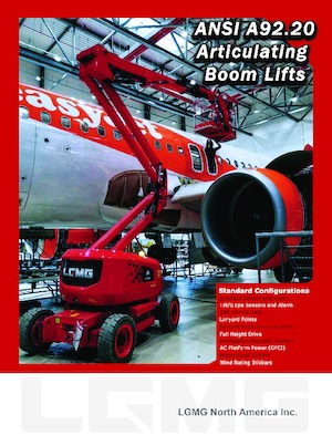 Zglobna podizna platforma na kotačima LGMG  A45JE 